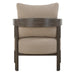 Sienna Accent Chair Solid Oak-Furniture-Uttermost-Lighting Design Store