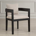 Balboa Dining Chair Oak In A Rich Ebony Stain-Furniture-Uttermost-Lighting Design Store