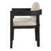 Balboa Dining Chair Oak In A Rich Ebony Stain-Furniture-Uttermost-Lighting Design Store
