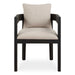 Balboa Dining Chair Oak In A Rich Ebony Stain-Furniture-Uttermost-Lighting Design Store