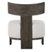 Finlay Accent Chair Dark Walnut-Furniture-Uttermost-Lighting Design Store
