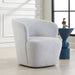 Mist Swivel Chair Solid Wood-Furniture-Uttermost-Lighting Design Store