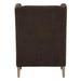 Serpentine Accent Chair Weathered Light Walnut-Furniture-Uttermost-Lighting Design Store