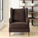Serpentine Accent Chair Weathered Light Walnut-Furniture-Uttermost-Lighting Design Store
