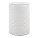 Borderline Drum Table Plaster White-Furniture-Uttermost-Lighting Design Store