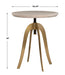 Alice Accent Table Striking Brass-Furniture-Uttermost-Lighting Design Store