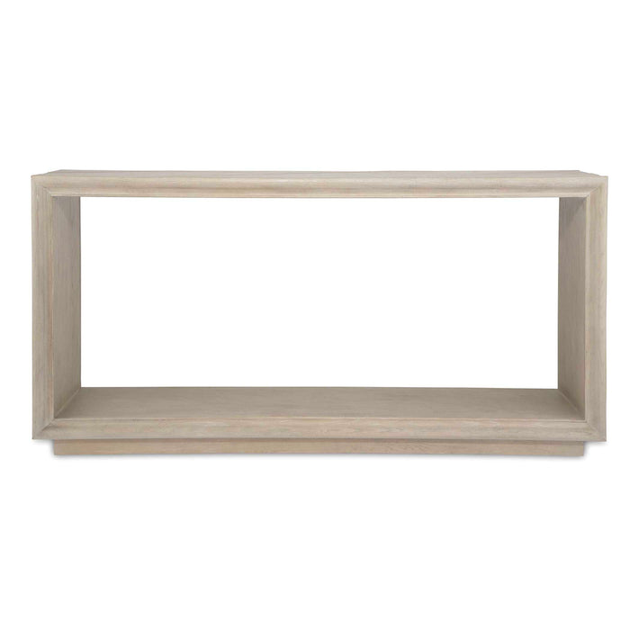 Prism Console Table Light Oak Solids With Oak Veneer-Furniture-Uttermost-Lighting Design Store