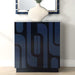 Valeria Cabinet Glossy Cobalt Blue-Furniture-Uttermost-Lighting Design Store