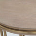 Elise Side Table Brushed Brass-Furniture-Uttermost-Lighting Design Store