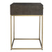 Armistead Side Table Dark Walnut-Furniture-Uttermost-Lighting Design Store