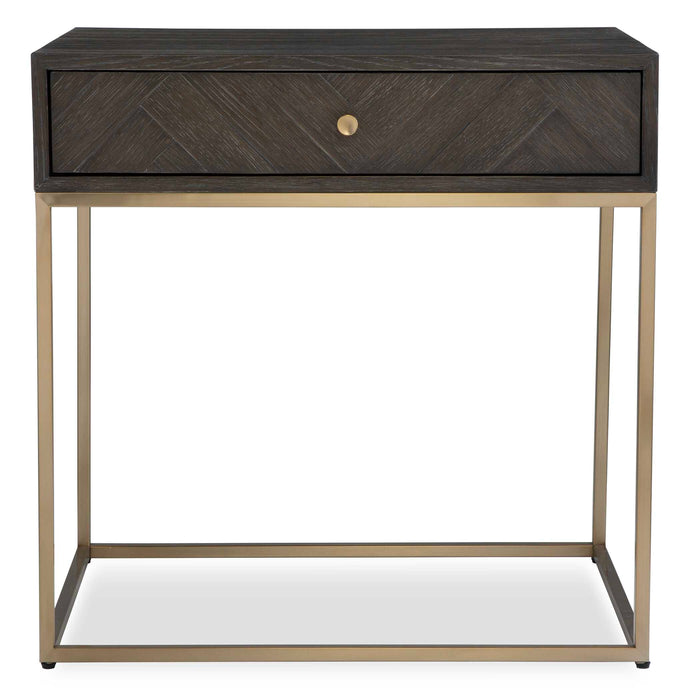 Armistead Side Table Dark Walnut-Furniture-Uttermost-Lighting Design Store
