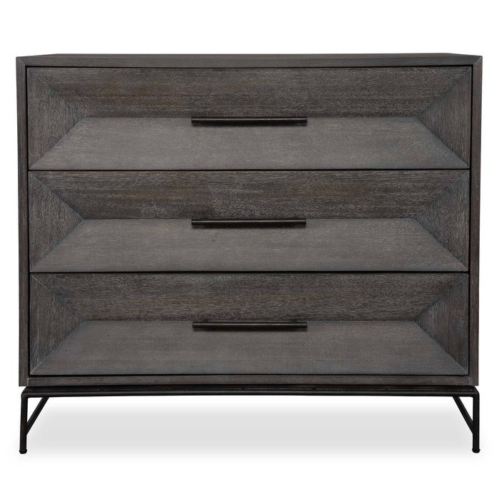 Knox Accent Chest Aged Iron-Furniture-Uttermost-Lighting Design Store