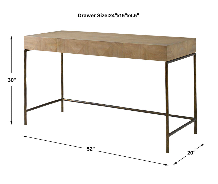 Aristotle Desk Natural-Furniture-Uttermost-Lighting Design Store