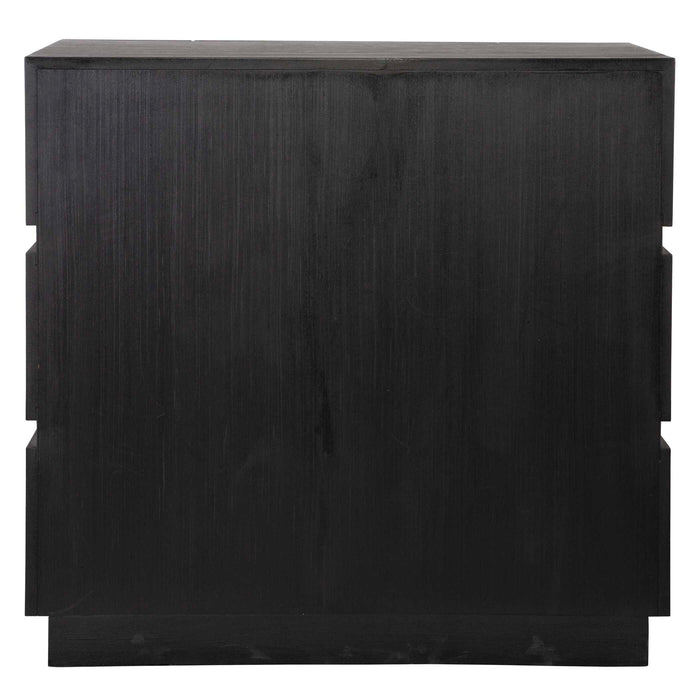 Between The Lines Accent Chest Dark Walnut-Furniture-Uttermost-Lighting Design Store
