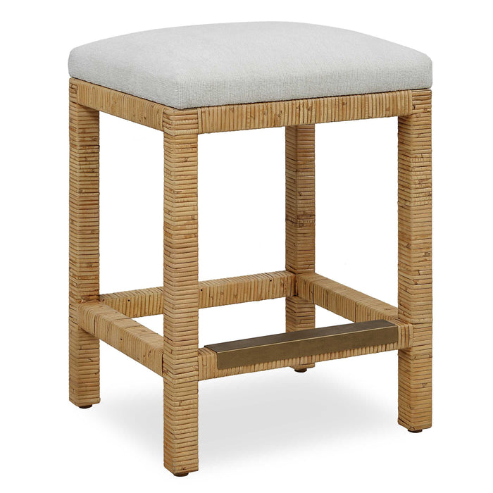 Muriel Counter Stool Natural Rattan-Furniture-Uttermost-Lighting Design Store