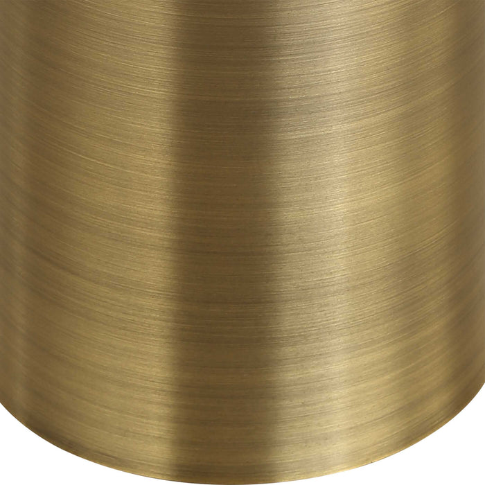 Pascal Drink Table Brushed Brass Stainless Steel-Furniture-Uttermost-Lighting Design Store