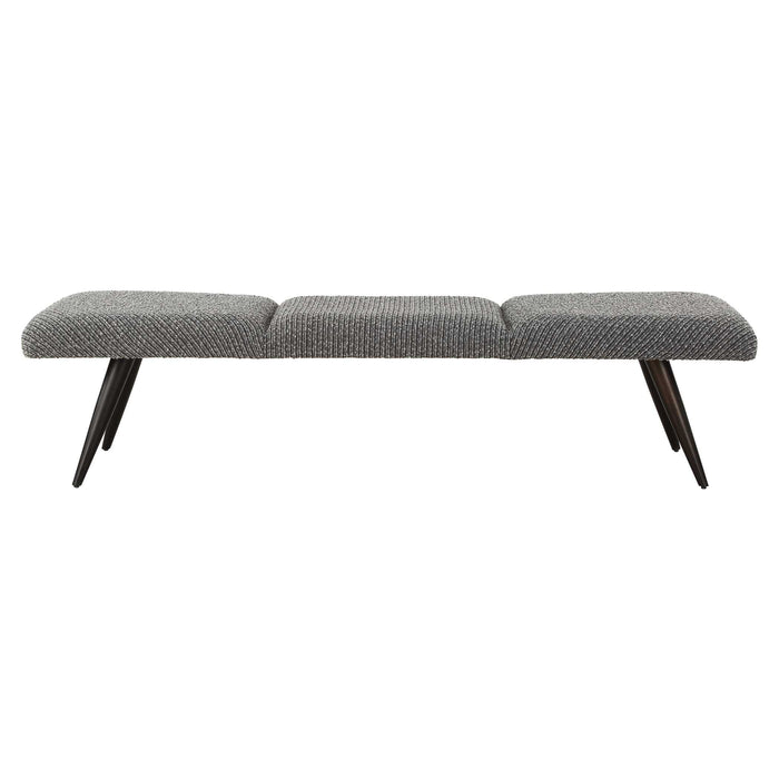 Bowtie Bench Bronze-Furniture-Uttermost-Lighting Design Store
