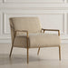 Kashmir Accent Chair Aged Gold-Furniture-Uttermost-Lighting Design Store