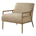 Kashmir Accent Chair Aged Gold-Furniture-Uttermost-Lighting Design Store