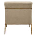 Kashmir Accent Chair Aged Gold-Furniture-Uttermost-Lighting Design Store