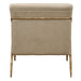Kashmir Accent Chair Aged Gold-Furniture-Uttermost-Lighting Design Store