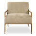 Kashmir Accent Chair Aged Gold-Furniture-Uttermost-Lighting Design Store