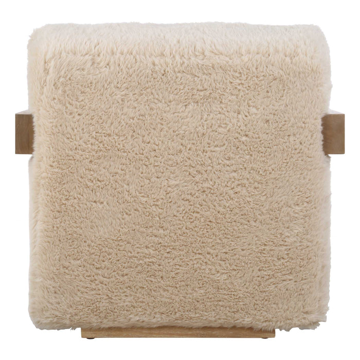 Jackson Accent Chair Dry Oak-Furniture-Uttermost-Lighting Design Store