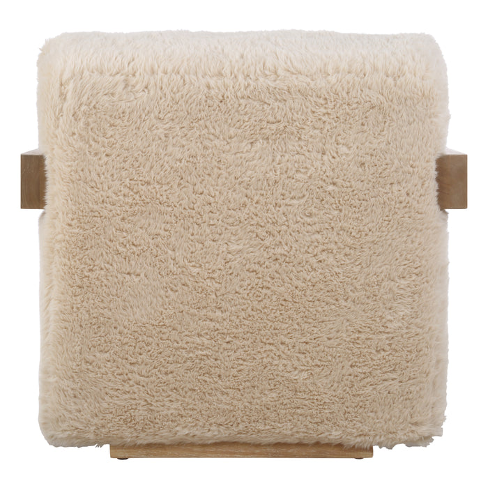 Jackson Accent Chair Dry Oak-Furniture-Uttermost-Lighting Design Store