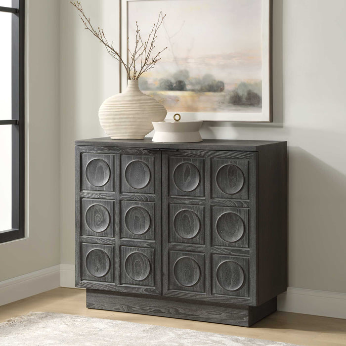 Shelby Cabinet Ebony Stain-Furniture-Uttermost-Lighting Design Store