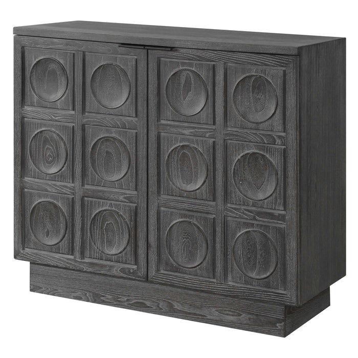 Shelby Cabinet Ebony Stain-Furniture-Uttermost-Lighting Design Store