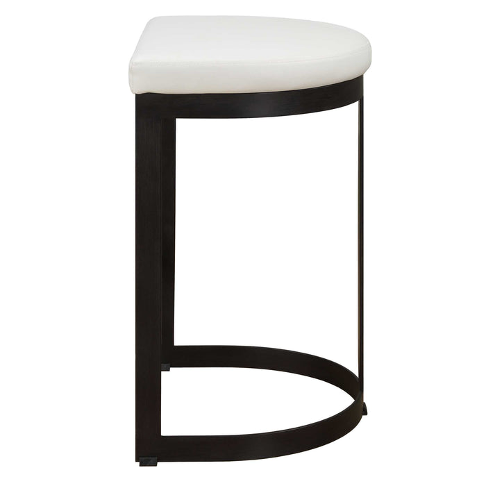 Ivanna Counter Stool Forged Iron-Furniture-Uttermost-Lighting Design Store