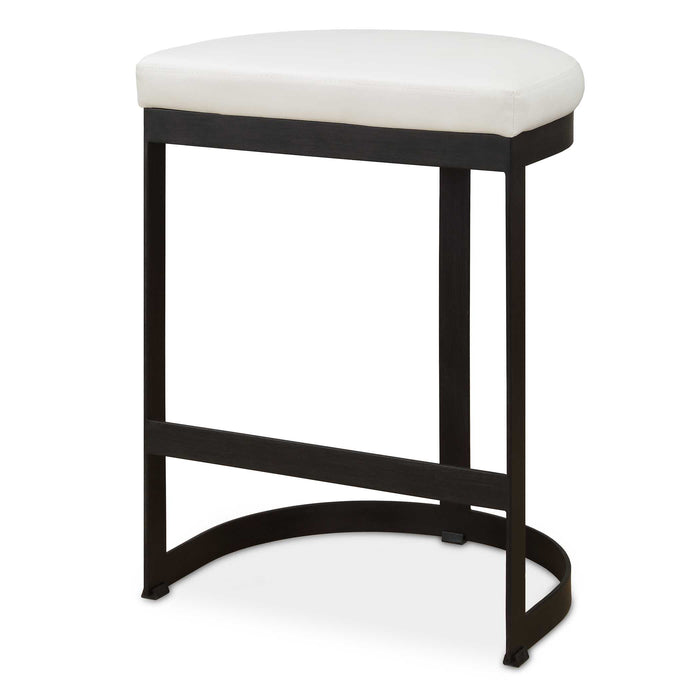Ivanna Counter Stool Forged Iron-Furniture-Uttermost-Lighting Design Store