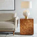 Seven Wonders Side Table Maple Burl, Acacia, And Alder Each Wood-Furniture-Uttermost-Lighting Design Store
