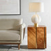 Seven Wonders Side Table Maple Burl, Acacia, And Alder Each Wood-Furniture-Uttermost-Lighting Design Store