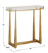 Midas Accent Table Antique Gold-Furniture-Uttermost-Lighting Design Store