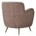 Gemstone Accent Chair Brushed Brass-Furniture-Uttermost-Lighting Design Store