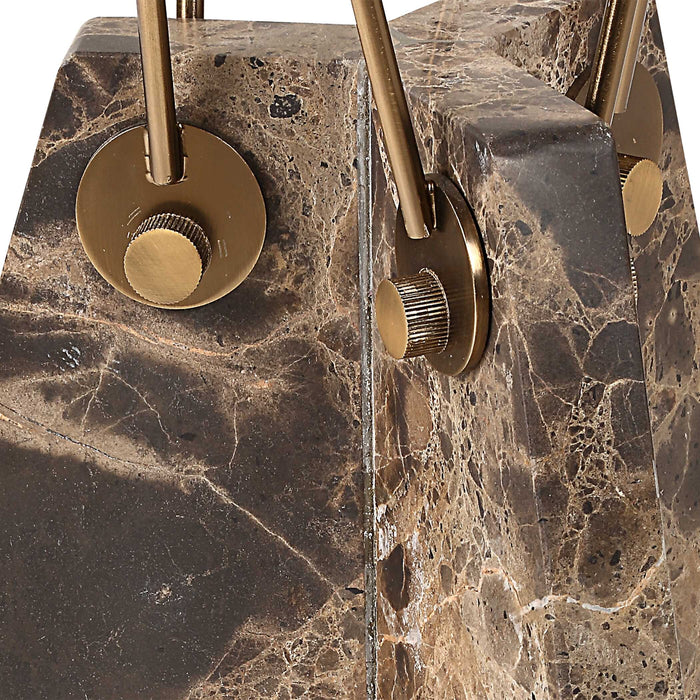 Levitate Accent Table Brass-Furniture-Uttermost-Lighting Design Store