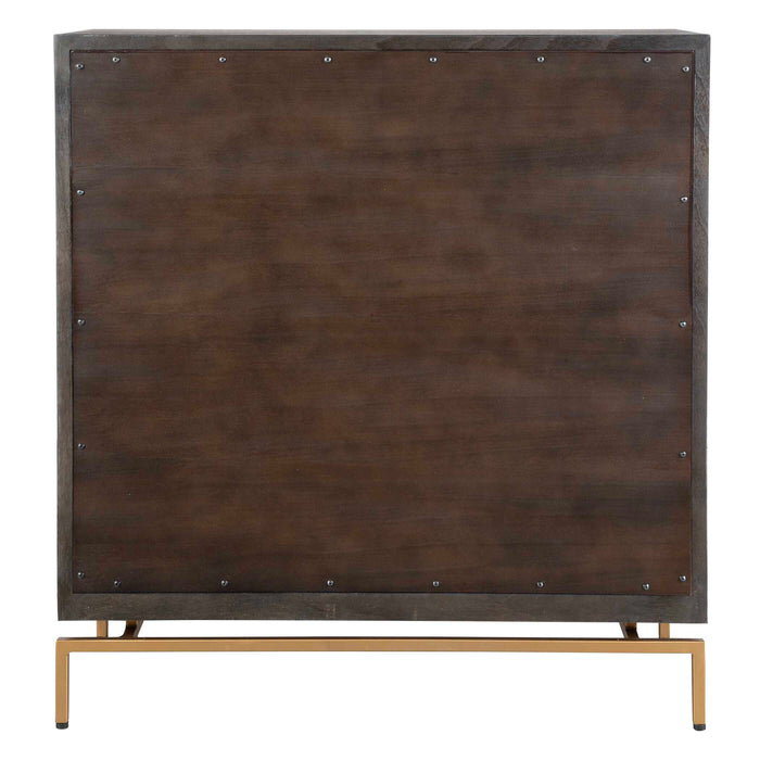 Marico Cabinet Gold-Furniture-Uttermost-Lighting Design Store