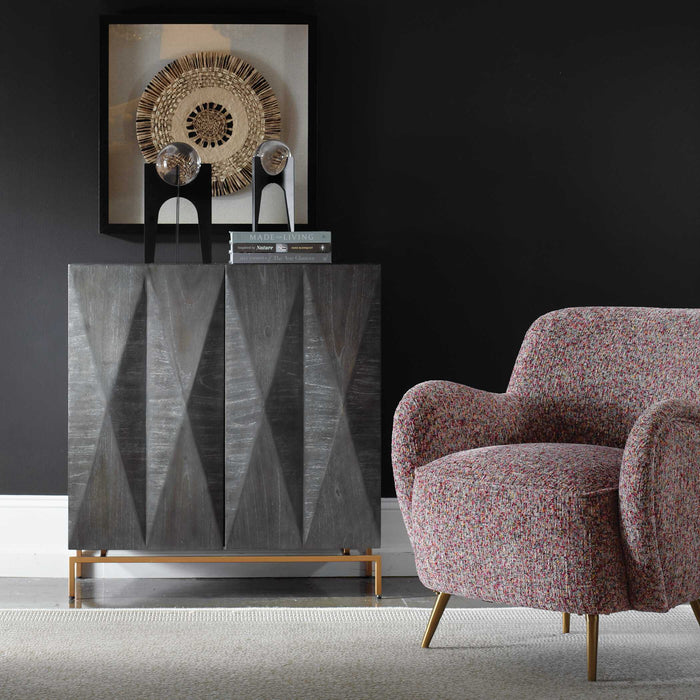 Marico Cabinet Gold-Furniture-Uttermost-Lighting Design Store