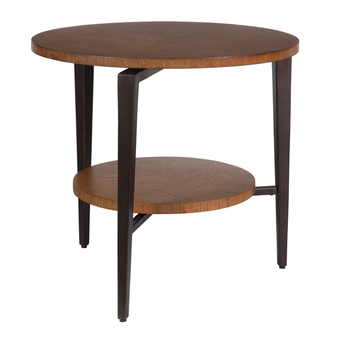 Loddon Side Table Dark Bronze-Furniture-Uttermost-Lighting Design Store