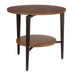 Loddon Side Table Dark Bronze-Furniture-Uttermost-Lighting Design Store