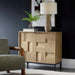 Lorenzo Cabinet Matte Black-Furniture-Uttermost-Lighting Design Store