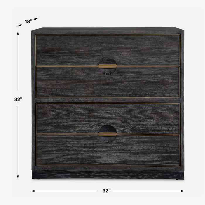 Besos Chest Dark Walnut-Furniture-Uttermost-Lighting Design Store