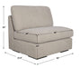 Refuge Sofa Light Sand-Furniture-Uttermost-Lighting Design Store