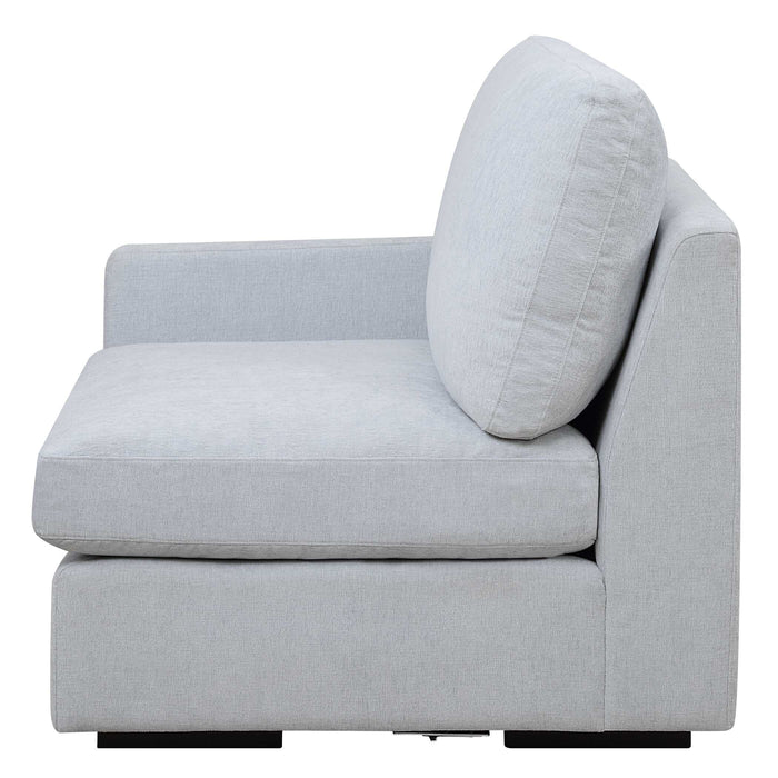 Refuge Sofa Light Cloud Blue-Furniture-Uttermost-Lighting Design Store