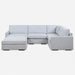 Refuge Sofa Light Cloud Blue-Furniture-Uttermost-Lighting Design Store