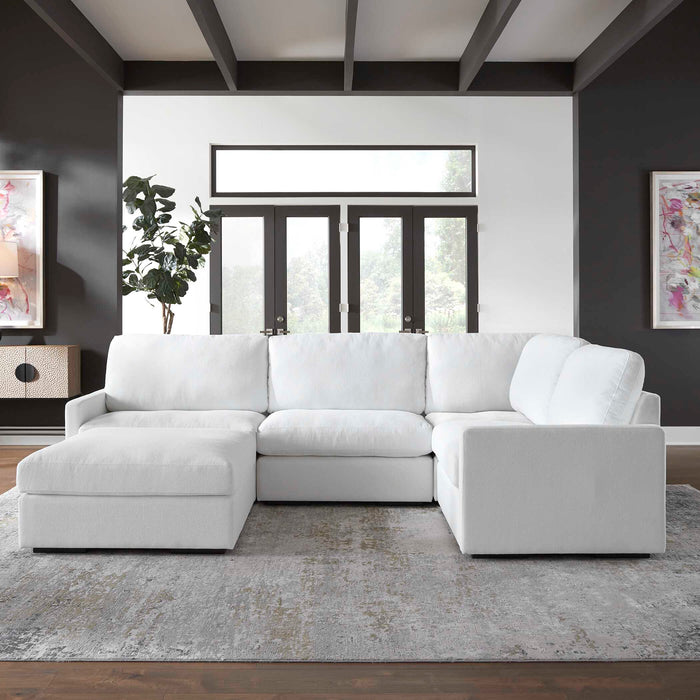 Refuge Corner Sofa White-Furniture-Uttermost-Lighting Design Store