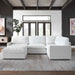 Refuge Corner Sofa White-Furniture-Uttermost-Lighting Design Store