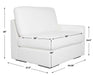 Refuge Sofa Arctic White-Furniture-Uttermost-Lighting Design Store