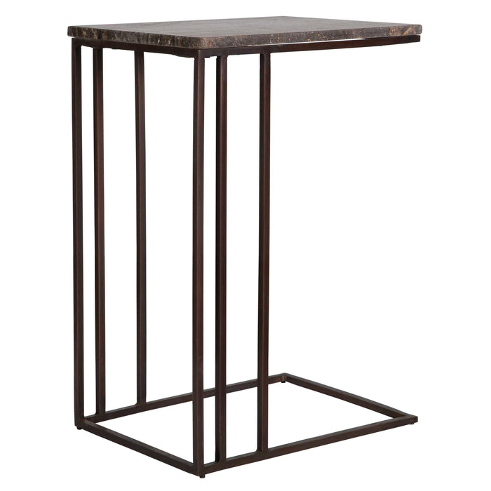 Theodore Accent Table Dark Bronze-Furniture-Uttermost-Lighting Design Store